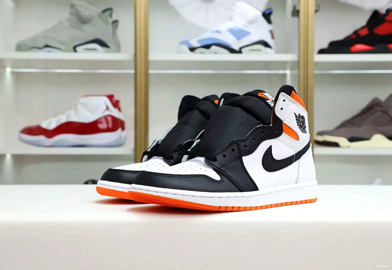 OG Electro Orange' Jordan High 1 Retro Air 0416